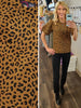 Liz Leopard Top