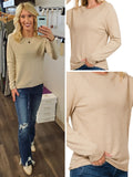 Darcy Perfect Sweater - Taupe