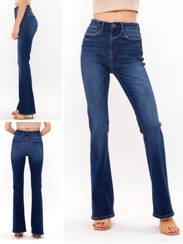 Trinity High Rise Crop Skinny W/ Step Hem