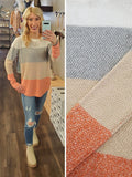 Eva Creamsicle Stripe Sweater
