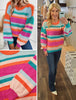 Bexley Puff Sleeve Striped Sweater
