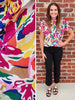 Leisa Puff Sleeve Blouse