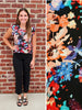 Makelsie Floral with Ruffle Sleeves