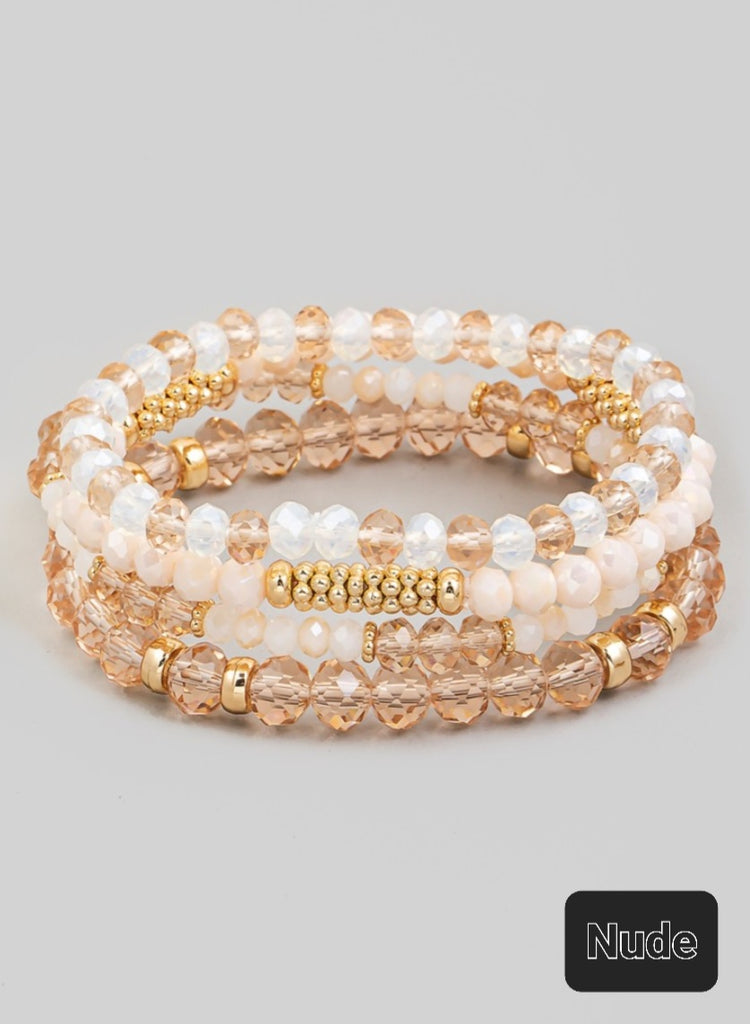 Lyla 4 Pc Bracelet Set - Multi