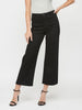 Faith Wide Leg Crop - Black