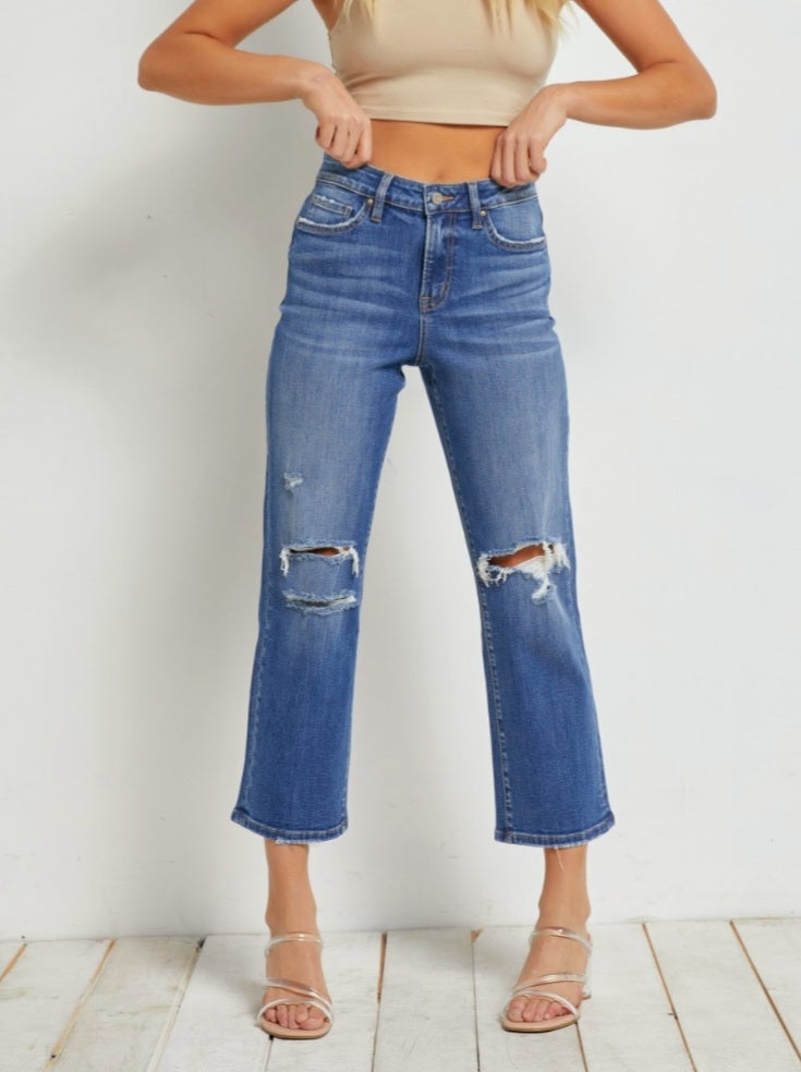 Carter High Rise "Dad" Jeans