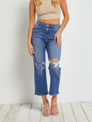 Berkley Mid Rise Flare with Side Slit