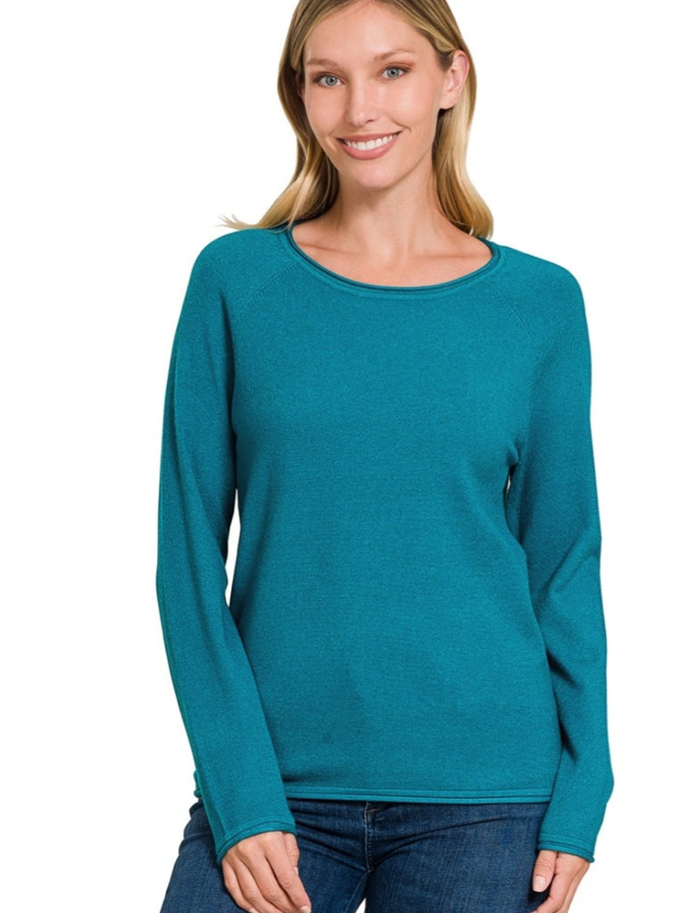 Darcy Perfect Sweater - Teal