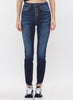 River Button High-Rise Ankle Skinny