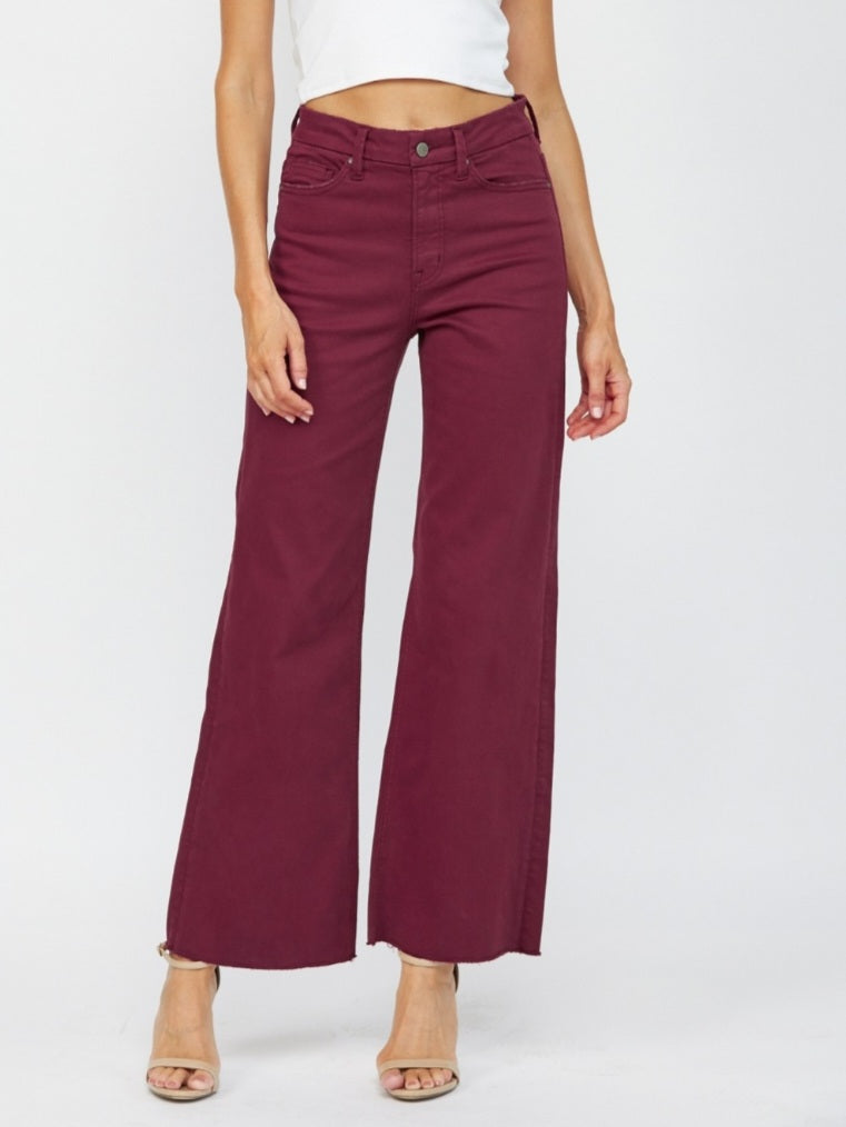 Ruby High Rise Wide-Leg Denim