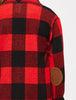 Nadine Red Buffalo Plaid Cardigan - KIDS