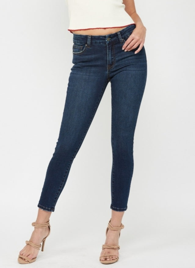 Nikki Mid-Rise Skinny Denim