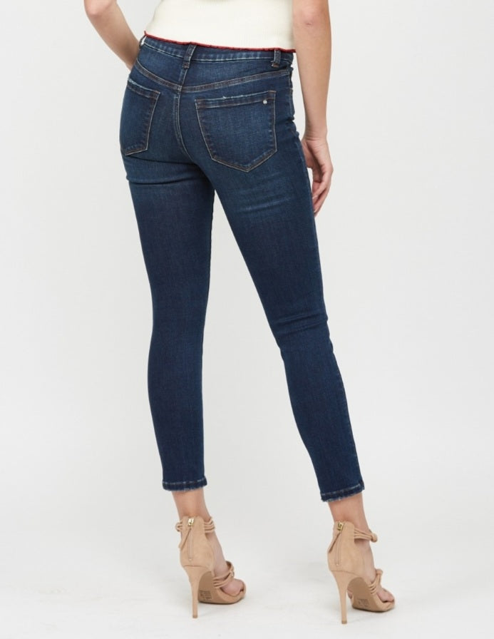 Nikki Mid-Rise Skinny Denim