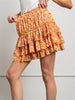 Dawn Tiered Flirty Skirt - Lined