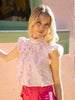Sasha Ruffle Detail Tied Neck Blouse