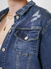 Zoey Kancan Dark Wash Denim Jacket