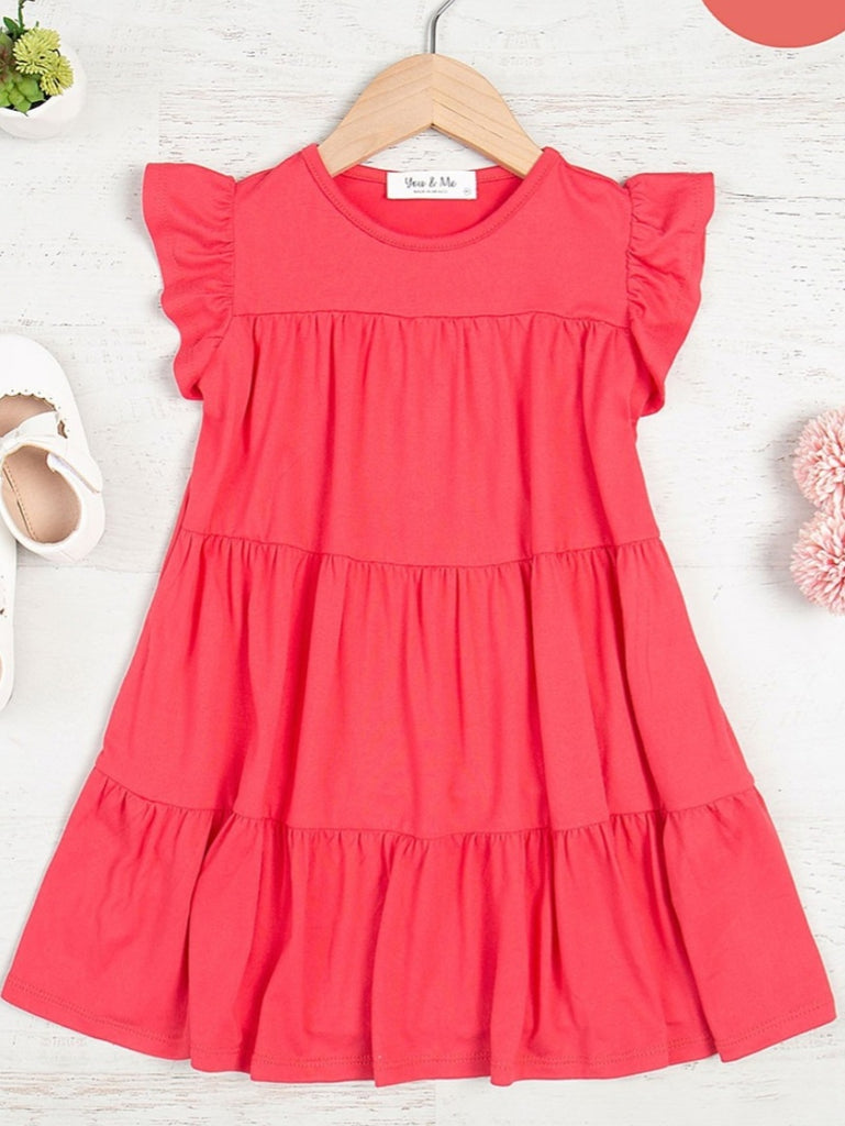 Jayci So-Soft Tiered Dress - KIDS