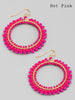 Lynne Beaded Hoops - Multi