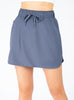 Amber Everywhere Skort - Dusty Pewter
