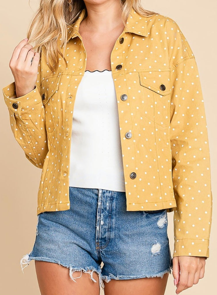 Havannah Polka-Dot Jacket