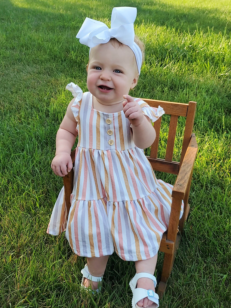 Thea Ruffled Sun Dress - KIDS