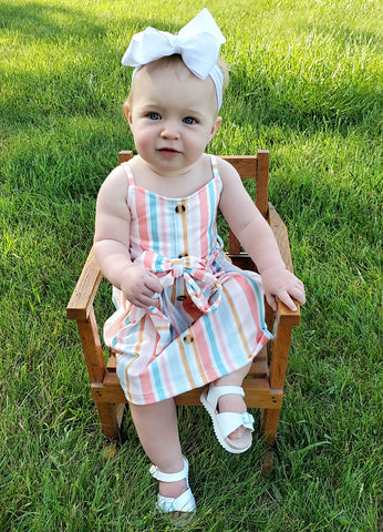 Lily Pineapple Ruffle Romper (GIRLS)