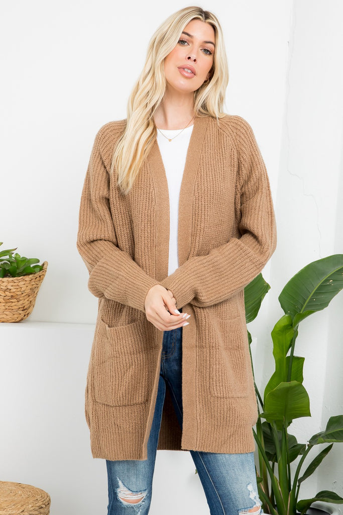 Ivanna Cardigan - Taupe