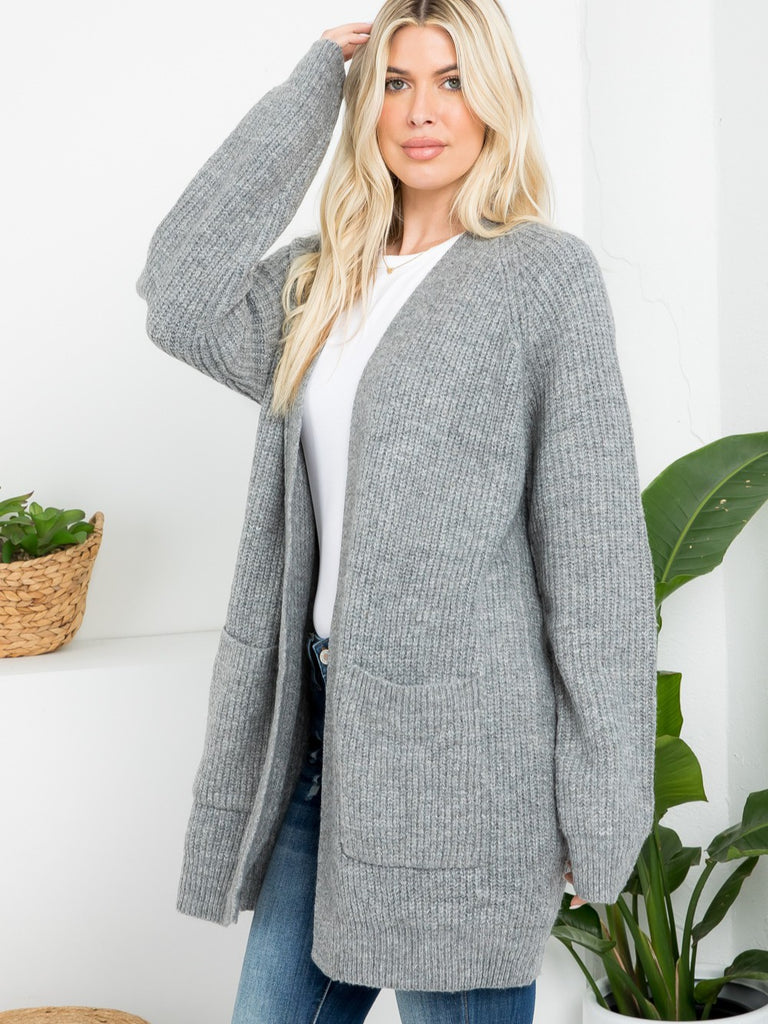 Ivanna Cardigan - Gray