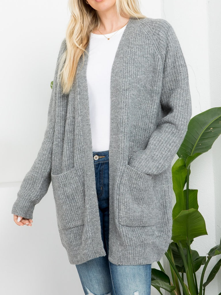 Ivanna Cardigan - Gray