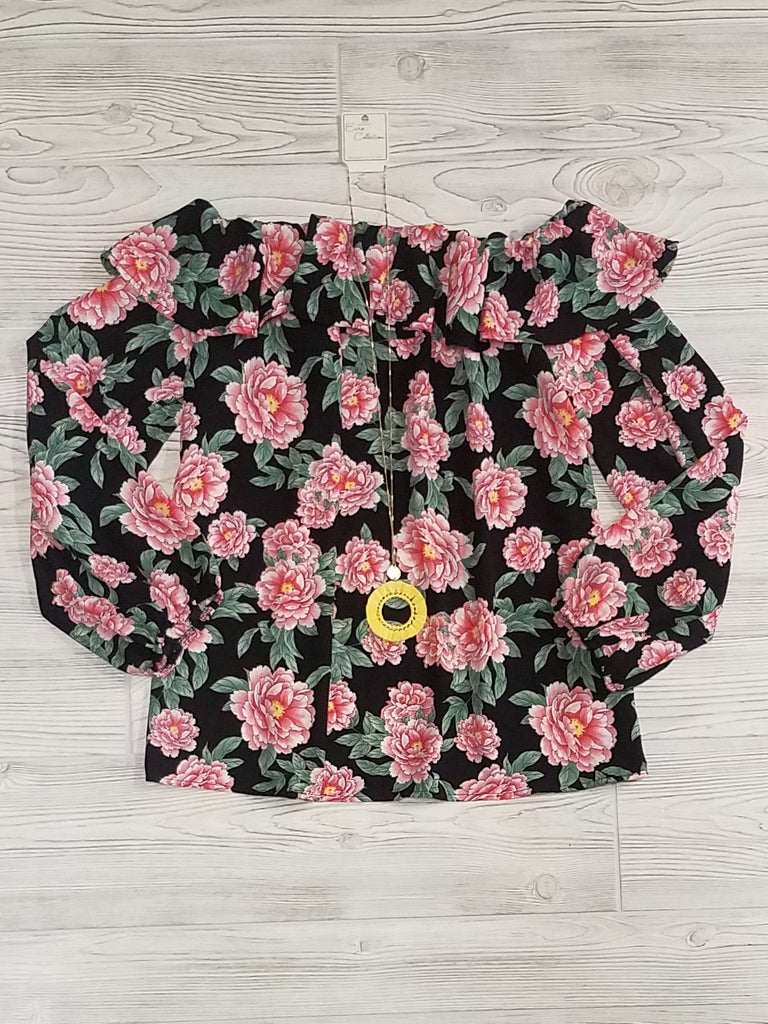 Shauna Floral Off-the-Shoulder Tops