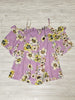Jillian Flutter Top - Lavender