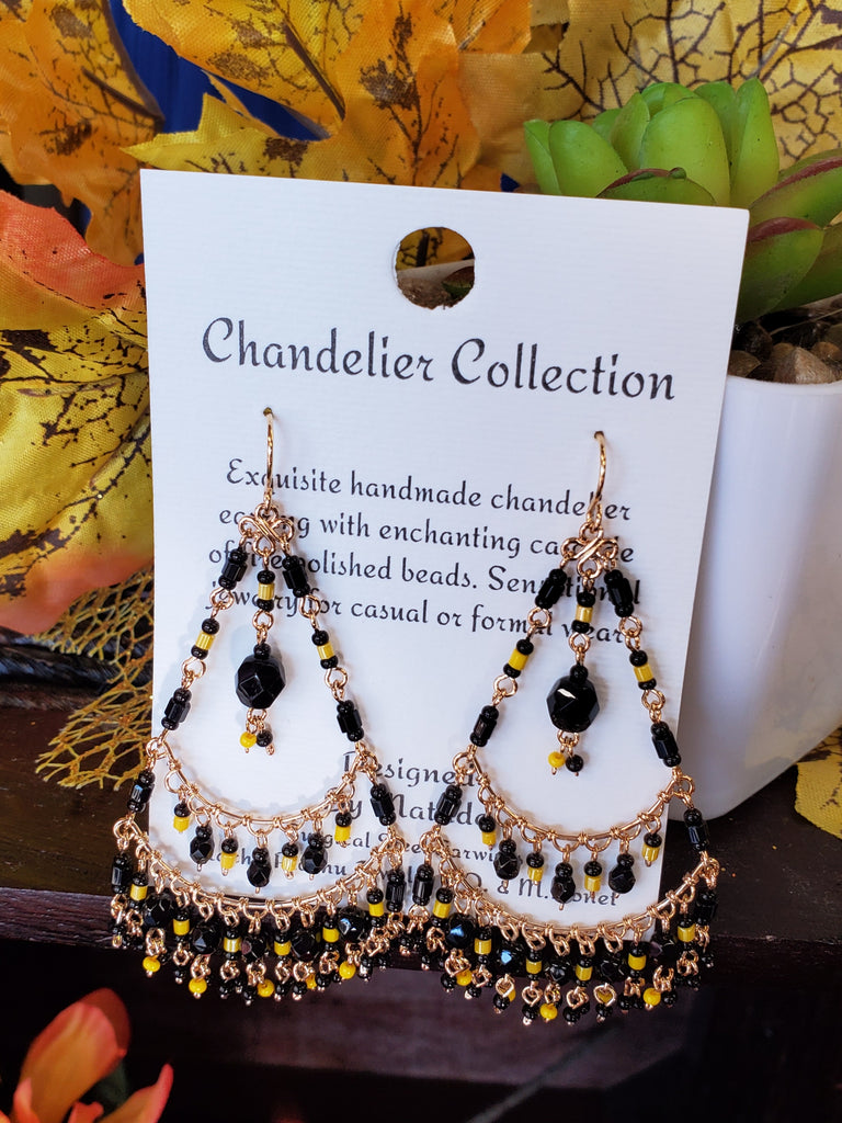 Chandelier ISU or IOWA Earrings