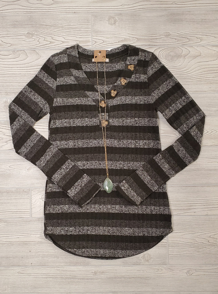 Roslyn Striped Long Sleeve