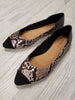 Harlow Reptile Pointed Flats