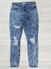Lizzy Acid Wash Destructed Denin