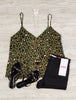 Trina Olive Cheetah Tank