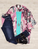 Theresa Reptile Print Kimono