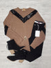 Angie Lace Chevron Tops