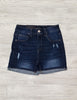 Iris Mid-Rise Cuffed Shorts