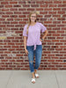 Knotted Flutter Sleeve Tee
