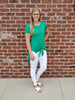 Amelia Knotted Long Tee
