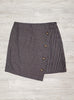 Dianne Button Down Vertical Stripe Skirt