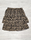 Blakelee Black/Taupe Ruffle Skirts