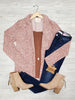 Ginger Long Light Weight Blazer - Mauve