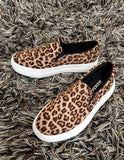 Jeannie Cheetah Slip On Shoes