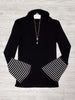 Dani Turtle-Neck with Flare Sleeve - Slim Fit Top