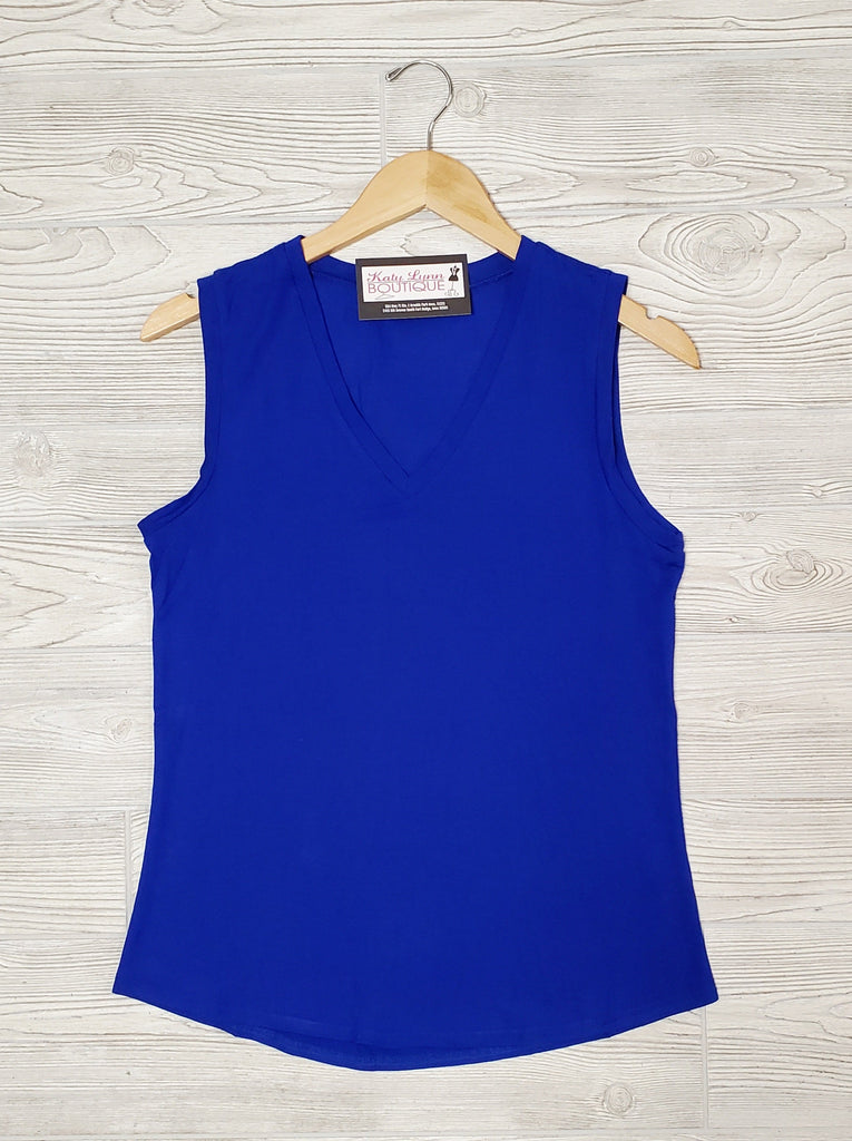 Betty V-Neck Perfect Tanks- Multi