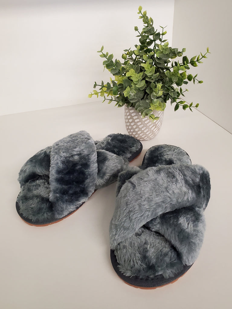 Fur Slippers - Multi