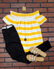 Dima Striped Off-The-Shoulder - Marigold