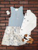 Nylah Tiered Skirt with Ruffle